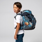 Schulranzen Pack Super Reflex Glow Set 6-teilig Modell 2022 Bär Anhalter durch die Galaxis, Farbe: blau/petrol, Marke: Ergobag, EAN: 4057081119417, Abmessungen in cm: 28x40x25, Bild 7 von 8