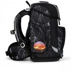Schulranzen Cubo Reflex Glow Set 5-teilig Modell 2025, Marke: Ergobag, Abmessungen in cm: 28x38x25, Bild 6 von 8