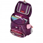 Schulranzen Fit Set 5-teilig, Farbe: schwarz, grau, blau/petrol, grün/oliv, rot/weinrot, flieder/lila, Marke: Step by Step, Abmessungen in cm: 28x37.5x20, Bild 7 von 16