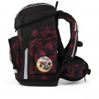 Schulranzen Cubo Set 5-teilig Modell 2026, Farbe: schwarz, blau/petrol, grün/oliv, flieder/lila, rosa/pink, beige, Marke: Ergobag, Abmessungen in cm: 28x39x25, Bild 3 von 7