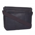 Kuriertasche Brick Lane Jeremy LHF Dark Brown, Farbe: braun, Marke: Strellson, EAN: 4053533952182, Abmessungen in cm: 41x30x10, Bild 3 von 5
