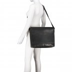 Kuriertasche Huntsville Heiner mit Laptopfach 15 Zoll, Marke: Hausfelder Manufaktur, Abmessungen in cm: 39x34x9.5, Bild 5 von 6