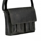 Kuriertasche Huntsville Henrik mit Laptopfach 15 Zoll, Marke: Hausfelder Manufaktur, Abmessungen in cm: 38x31x11, Bild 2 von 6