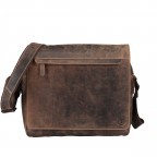 Kuriertasche Huntsville Habib mit Laptopfach, Marke: Hausfelder Manufaktur, Abmessungen in cm: 33x30x11, Bild 1 von 6