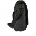 Kuriertasche, Farbe: schwarz, anthrazit, blau/petrol, Marke: Blackbeat, Abmessungen in cm: 40x33x12, Bild 2 von 4