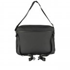 Kuriertasche, Farbe: schwarz, anthrazit, blau/petrol, Marke: Blackbeat, Abmessungen in cm: 40x33x12, Bild 3 von 4