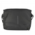 Kuriertasche, Farbe: schwarz, anthrazit, blau/petrol, Marke: Blackbeat, Abmessungen in cm: 40x33x12, Bild 1 von 4