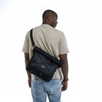 Kuriertasche Eco Series Dylan erweiterbar, Farbe: schwarz, grau, beige, Marke: Johnny Urban, Abmessungen in cm: 25.5x30x9.5, Bild 4 von 7