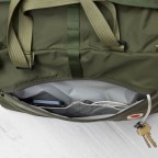 Shopper / Reisetasche High Coast Tote 30 erweiterbar, Farbe: schwarz, blau/petrol, grün/oliv, Marke: Fjällräven, Abmessungen in cm: 40x38x19, Bild 6 von 9