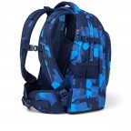 Rucksack Pack Chaka Curbs, Farbe: anthrazit, blau/petrol, grün/oliv, Marke: Satch, EAN: 4057081005192, Abmessungen in cm: 30x45x22, Bild 12 von 17