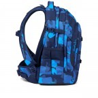 Rucksack Pack Jungle Flow Grün Schwarz-Weiß Punkte, Farbe: anthrazit, gelb, Marke: Satch, EAN: 4057081012473, Abmessungen in cm: 30x45x22, Bild 10 von 14