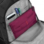 Rucksack Mate, Farbe: schwarz, anthrazit, grau, blau/petrol, grün/oliv, rot/weinrot, flieder/lila, rosa/pink, bunt, Marke: Coocazoo, Abmessungen in cm: 30x44x23, Bild 3 von 9