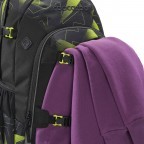 Rucksack Joker, Farbe: blau/petrol, grün/oliv, rosa/pink, bunt, Marke: Coocazoo, Abmessungen in cm: 30x42x20, Bild 7 von 11