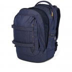 Rucksack Pack 2025 Next Denim Special Edition Set dreiteilig, Farbe: blau/petrol, Marke: Satch, Abmessungen in cm: 30x45x27, Bild 9 von 16