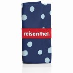 Falttasche Mini Maxi Shopper Spots Navy, Farbe: blau/petrol, Marke: Reisenthel, EAN: 4012013584282, Abmessungen in cm: 43.5x63x6, Bild 2 von 2