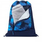 Sportbeutel Skandi Style, Farbe: schwarz, blau/petrol, grün/oliv, rot/weinrot, flieder/lila, orange, Marke: Satch, Abmessungen in cm: 33x44x1, Bild 2 von 4