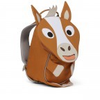 Rucksack Kleiner Freund für Kinder, Farbe: grau, blau/petrol, braun, cognac, grün/oliv, rot/weinrot, flieder/lila, rosa/pink, orange, gelb, Marke: Affenzahn, Abmessungen in cm: 17x25x11, Bild 3 von 5