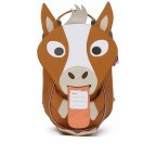 Rucksack Kleiner Freund für Kinder Pferd, Farbe: braun, Marke: Affenzahn, EAN: 4057081118717, Abmessungen in cm: 17x25x11, Bild 7 von 7