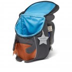 Rucksack Kleiner Freund Mini A Ture für Kinder Bär, Farbe: blau/petrol, Marke: Affenzahn, EAN: 4057081153527, Abmessungen in cm: 17x25x11, Bild 5 von 6
