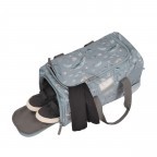 Sporttasche Nordic Collection Aqua, Farbe: blau/petrol, Marke: School Mood, EAN: 4260673272494, Abmessungen in cm: 39x20x22, Bild 4 von 4