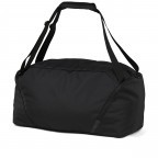 Sporttasche 2025 Skandi Style auch als Rucksack nutzbar, Farbe: schwarz, blau/petrol, Marke: Satch, Abmessungen in cm: 45x25x25, Bild 2 von 3