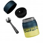 Brotdose Thermo Lunchbox Volumen 0,5 Liter, Farbe: blau/petrol, Marke: Satch, Abmessungen in cm: 10.2x14.2x10.2, Bild 7 von 7