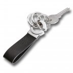 Schlüsselanhänger Key Click Schwarz, Farbe: schwarz, Marke: Troika, EAN: 4024023115950, Abmessungen in cm: 3.1x10.1x0.8, Bild 2 von 2