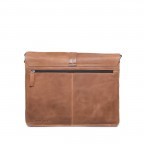 Kuriertasche Blake Messenger L Cognac, Farbe: cognac, Marke: Strellson, EAN: 4053533279425, Abmessungen in cm: 39x31x8, Bild 2 von 4