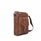 Umhängetasche Blake Shoulderbag S Cognac, Farbe: cognac, Marke: Strellson, EAN: 4053533279463, Abmessungen in cm: 28x31x5.5, Bild 3 von 4