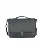 Aktentasche Garret Briefbag S Black, Farbe: schwarz, Marke: Strellson, EAN: 4053533403394, Abmessungen in cm: 40x29x12, Bild 1 von 4