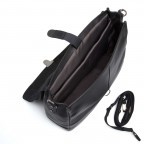 Aktentasche Garret Briefbag S Black, Farbe: schwarz, Marke: Strellson, EAN: 4053533403394, Abmessungen in cm: 40x29x12, Bild 2 von 4