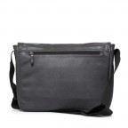 Kuriertasche Paddington Messenger Black, Farbe: schwarz, Marke: Strellson, EAN: 4053533403714, Abmessungen in cm: 40x32x12, Bild 3 von 5