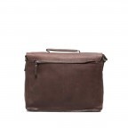 Aktentasche Upminster Briefbag L Dark Brown, Farbe: braun, Marke: Strellson, EAN: 4053533404087, Abmessungen in cm: 40x30x10, Bild 4 von 4