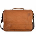 Aktentasche Upminster Briefbag L Cognac, Farbe: cognac, Marke: Strellson, EAN: 4053533404094, Abmessungen in cm: 40x30x10, Bild 1 von 4