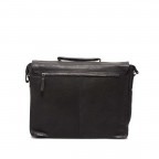 Aktentasche Upminster Briefbag L Black, Farbe: schwarz, Marke: Strellson, EAN: 4053533404100, Abmessungen in cm: 40x30x10, Bild 4 von 4