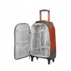 Koffer Sport 59 cm Orange, Farbe: anthrazit, grau, orange, Marke: Loubs, Abmessungen in cm: 35x59x22, Bild 3 von 4