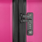 Koffer Brisbane 66 cm Pink, Farbe: rosa/pink, Marke: Loubs, Abmessungen in cm: 44x66x27, Bild 3 von 5