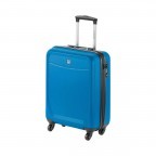 Koffer Brisbane 55 cm Blau, Farbe: blau/petrol, Marke: Loubs, Abmessungen in cm: 40x55x20, Bild 2 von 5