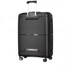 Koffer PP20 75 cm Black Metallic, Farbe: schwarz, Marke: Franky, EAN: 4251672758379, Abmessungen in cm: 52x75x30, Bild 6 von 9