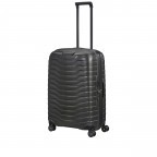 Koffer Proxis Spinner 69 Black, Farbe: schwarz, Marke: Samsonite, EAN: 5400520004437, Abmessungen in cm: 48x69x29, Bild 6 von 15