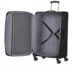 Koffer Sky Surfer Spinner M Expandable Black Grey, Farbe: anthrazit, Marke: American Tourister, EAN: 5400520120076, Abmessungen in cm: 42x66x24, Bild 3 von 6