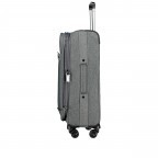 Koffer Dallas M erweiterbar Grau, Farbe: grau, Marke: Enrico Benetti, EAN: 8714872381397, Abmessungen in cm: 42x68x23, Bild 4 von 9