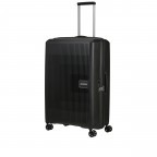 Koffer Aerostep Spinner 77 Expandable Black, Farbe: schwarz, Marke: American Tourister, EAN: 5400520207760, Abmessungen in cm: 50x77x29, Bild 7 von 14