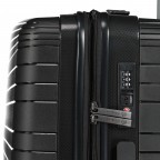 Koffer PP14 Größe 66 cm Black, Farbe: schwarz, Marke: Franky, EAN: 4251672761225, Abmessungen in cm: 43x66x27, Bild 11 von 11