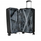 Koffer PP14 Größe 66 cm Black, Farbe: schwarz, Marke: Franky, EAN: 4251672761225, Abmessungen in cm: 43x66x27, Bild 10 von 11