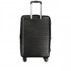 Koffer PP14 Größe 66 cm Black, Farbe: schwarz, Marke: Franky, EAN: 4251672761225, Abmessungen in cm: 43x66x27, Bild 7 von 11