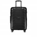 Koffer FLP15 erweiterbar Größe M, Farbe: schwarz, blau/petrol, grün/oliv, rosa/pink, beige, Marke: Flanigan, Abmessungen in cm: 45x69x25, Bild 5 von 11