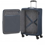 Koffer Aerospin Spinner 69 Expandable, Farbe: schwarz, blau/petrol, grün/oliv, Marke: American Tourister, Abmessungen in cm: 43.5x69x27, Bild 8 von 15