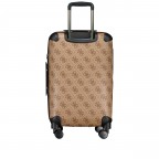 Koffer Berta Travel 4G-Logo erweiterbar Größe 64 cm, Farbe: grau, braun, Marke: Guess, Abmessungen in cm: 39x64x28, Bild 4 von 8