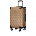 Koffer Berta Travel 4G-Logo erweiterbar Größe 64 cm, Farbe: grau, braun, Marke: Guess, Abmessungen in cm: 39x64x28, Bild 2 von 8